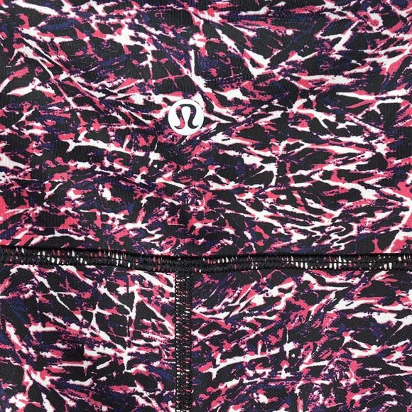 Lululemon High Times Pant Leggings Sz 6 Mini Ripple Boom Juice Full On Luxtreme - Picture 4 of 5